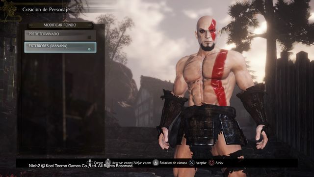 Character Creation Kratos