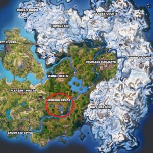 Fortnite Location Of Fencing Fields Vault & Nisha Medallion